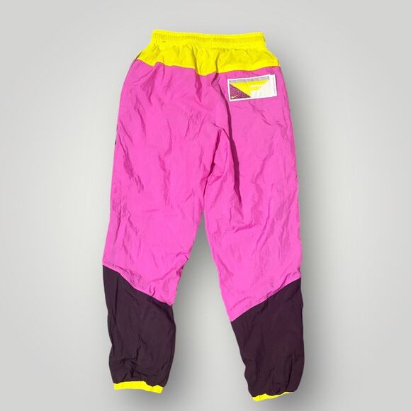 Nike Other - Nike Flight Woven Track Pants Men's Small Pink Yellow 90s Retro Nylon CN6512-623
